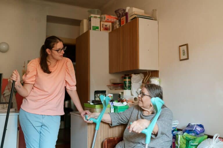 caring for elderly parent